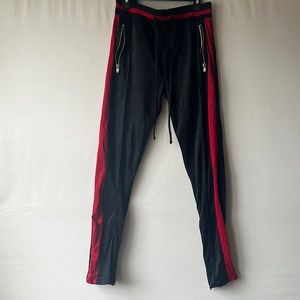 Mnml track pants with long drawstring